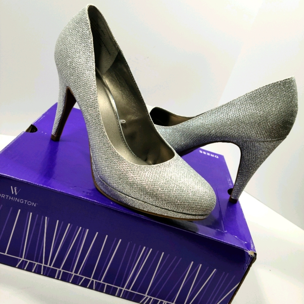Worthington Wor Jean Silver Heels